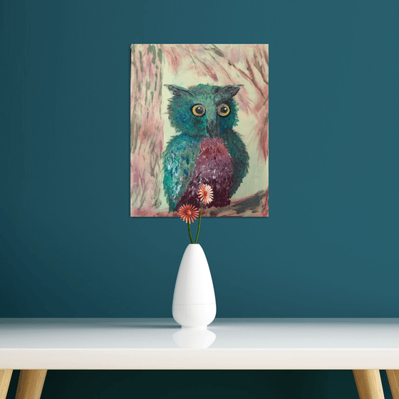 SOLD-Scrappy The Owl