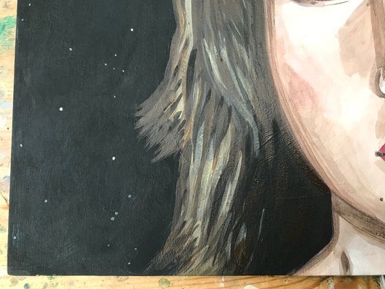 Portrait with Stars