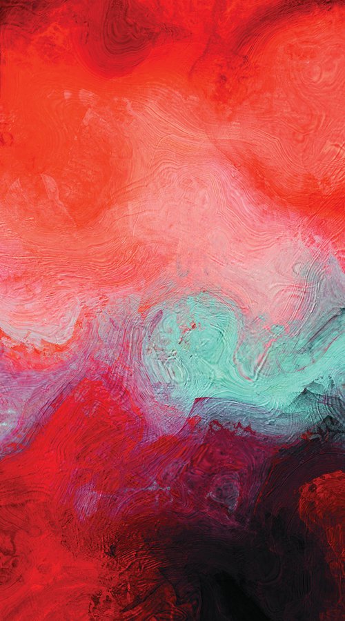 Abstracto atardecer by Javier Diaz