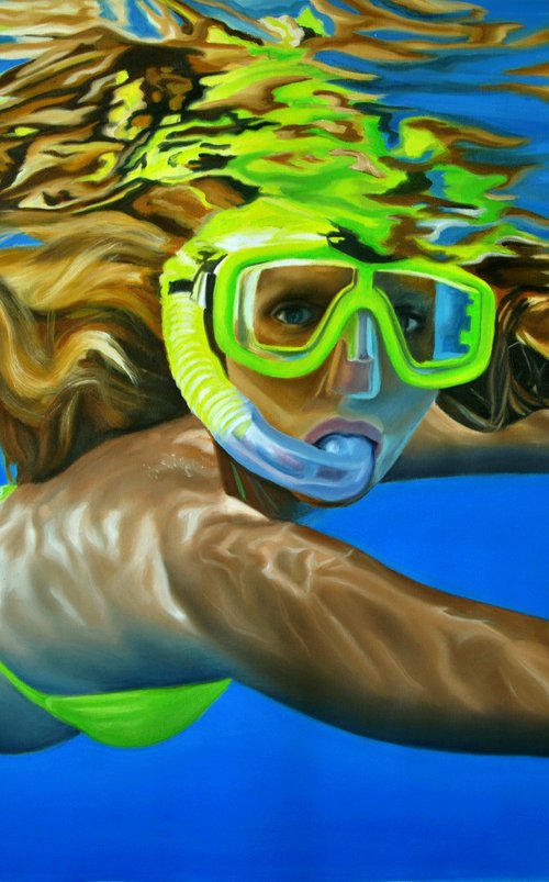 Under water II by Simona Tsvetkova