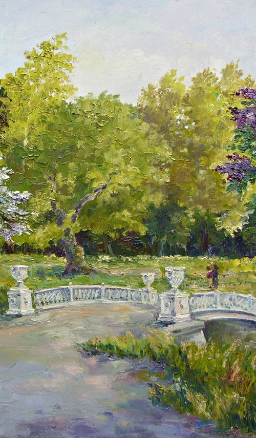 Lilac Promenade by Liubov Ponomarova
