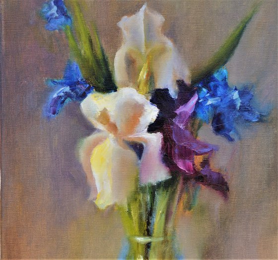 Irises Still Life