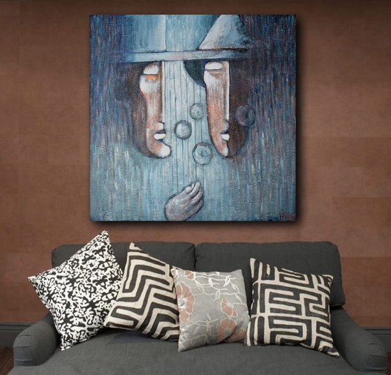 Frigus Nexu  (60x60x3.8cm)