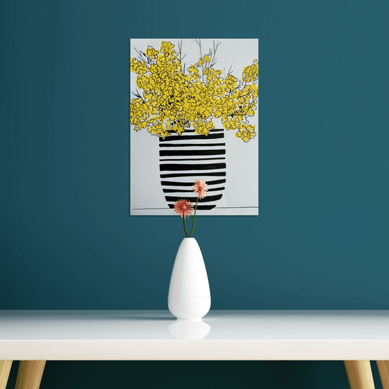 Yellow Flower illustration