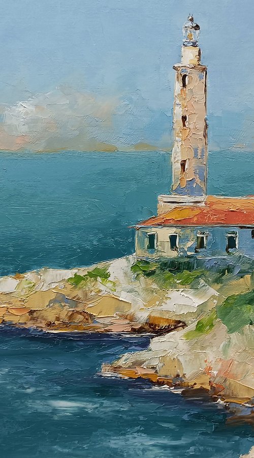 Stoncica lighthouse in Croatia by Marinko Šaric