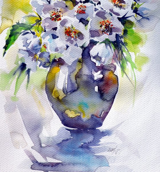 White flowers III