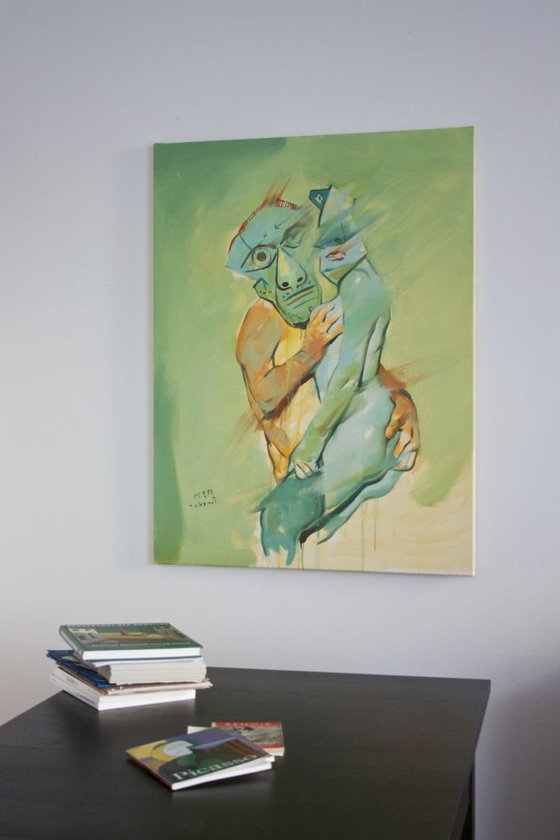 "Picasso with his girlfriend 2" from the series "Picasso"