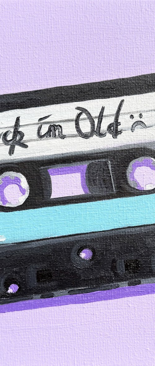 Cassette Tape Nostalgia 7 by Kate Revill