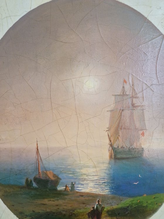 Landscape based on Aivazovsky