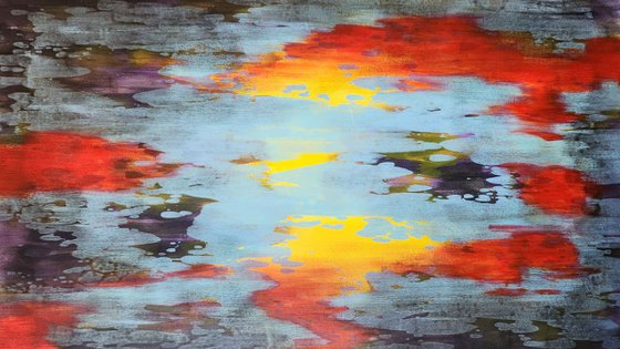 FLARE IV - Contemporary Abstract Painting