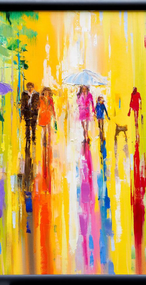 'Rainbow Splash' by Ewa Czarniecka