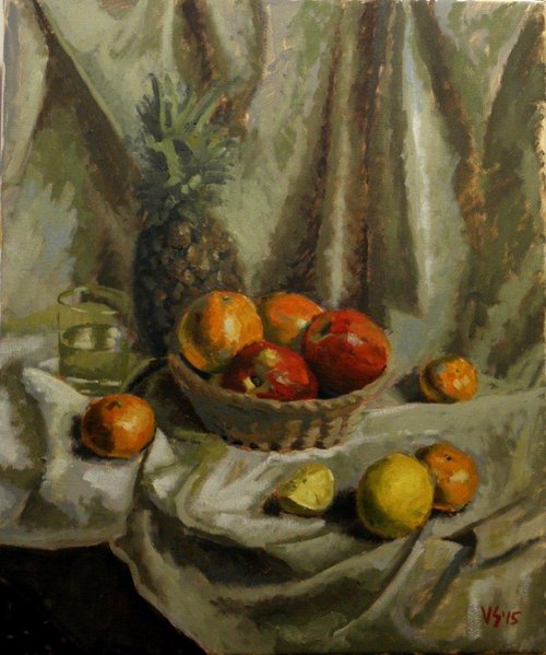 Llimones, pomes i taronges by Víctor Susín