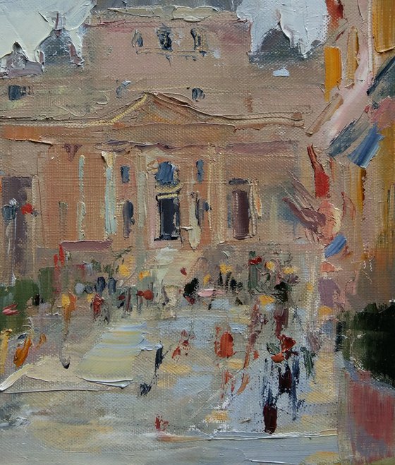 Rome. View of the Vatican.