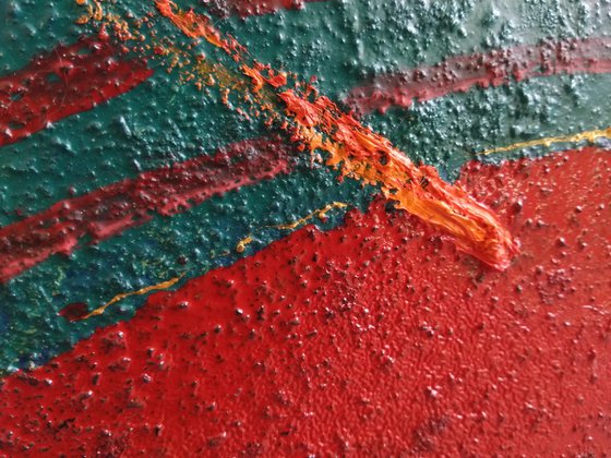 "The moon" polyptych