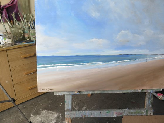 Bridlington Beach, April 23