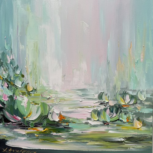 Water lilies No 177, by Liliana Gigovic