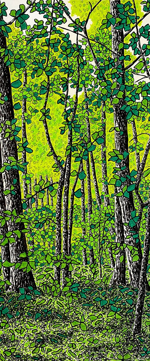 Where the Leaves Gather by Jose F Jimenez