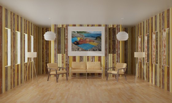 On the coast of the Black Sea