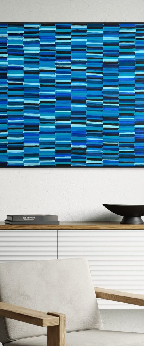Vibrations in Blue by Samantha Malone