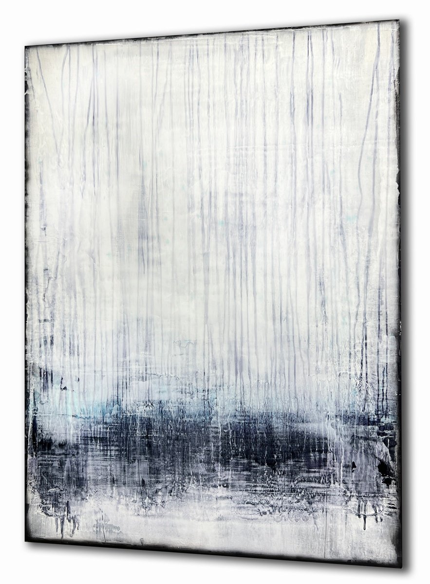  White Noise Field By Robert Tillberg, 36 X 48, Artwork For Sale On Artfinder