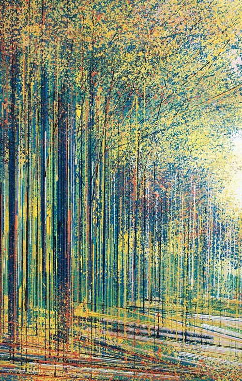 Forest Edge In Evening Light by Marc Todd