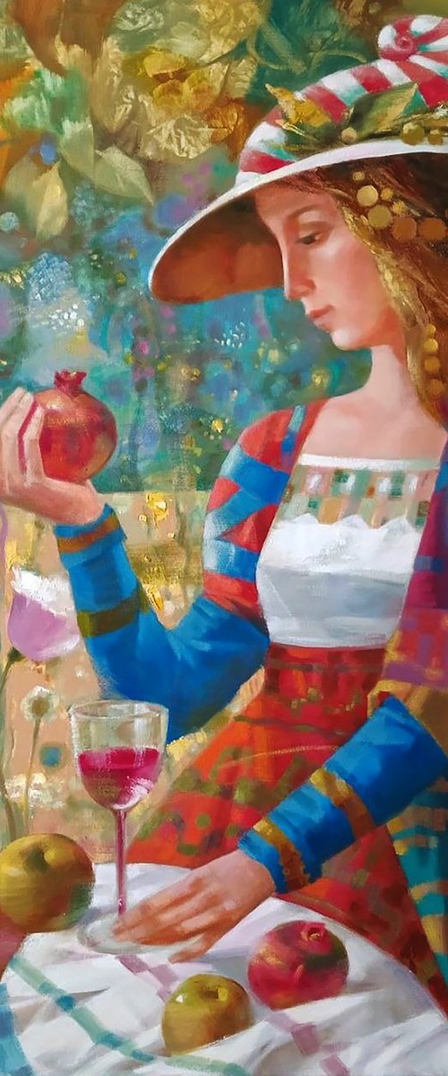 Pomegranate Juice by Anatolii Tarabаnov