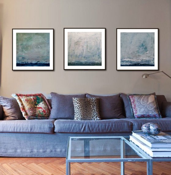 Untitled (Seascape Series) x 3