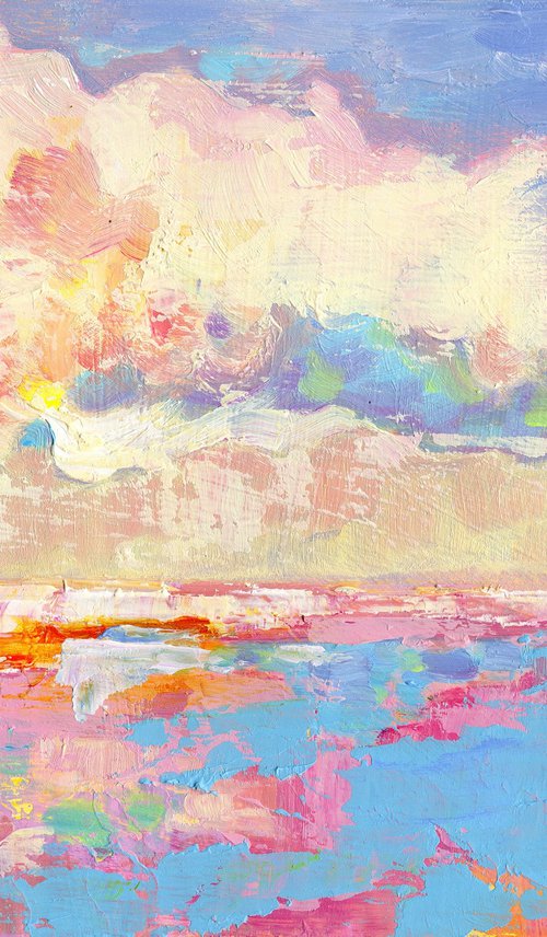 Tranquil Seascape by Mary Kemp