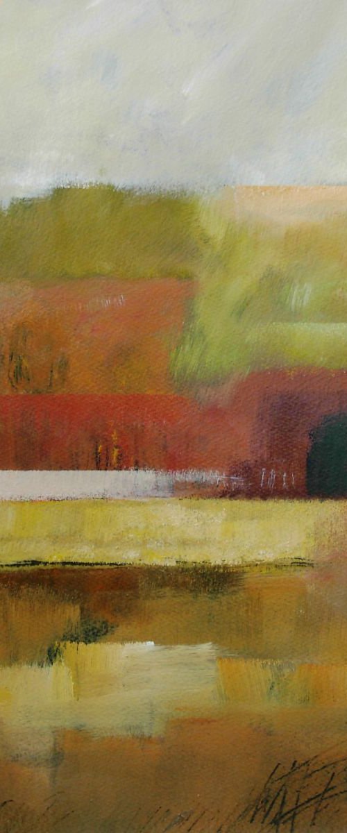 Autumn Landscape 2 - Reserved for Mary by Jan Rippingham