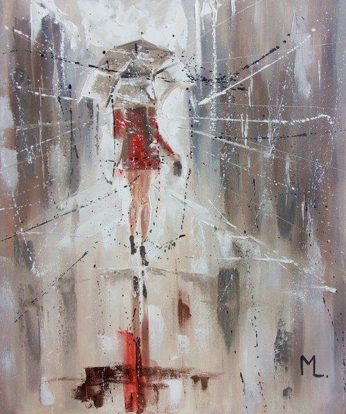 " OCTOBER RAIN " by Monika Luniak