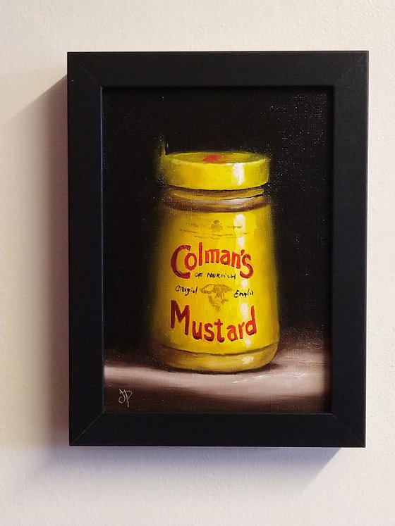 Jar of mustard