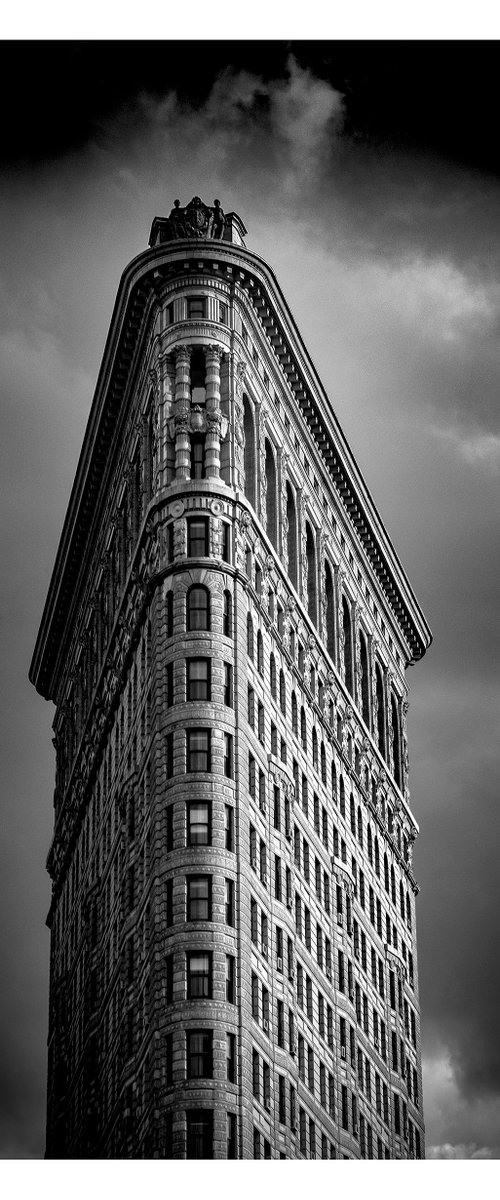 Flatiron Building - New York (Silver Gelatin Darkroom Print) by Stephen Hodgetts Photography