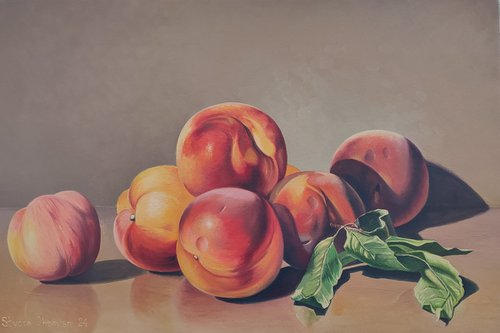 Sun-Kissed Peaches by Stepan Ohanyan
