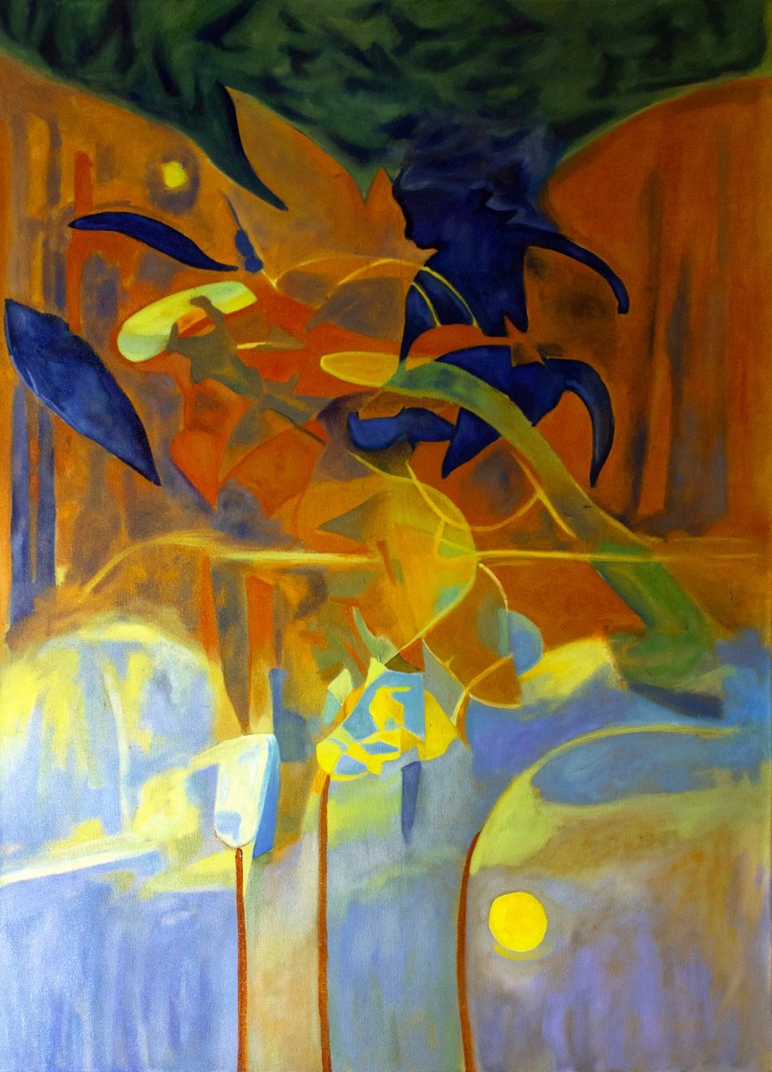 Expressive Portrait Oil Painting By Ben Stephenson, 29 X 41, Coquette, Original Artwork