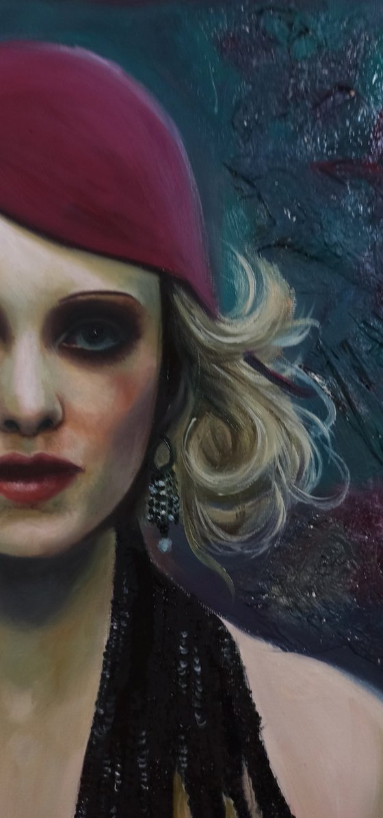 La fille de la belle Époque (portrait irregular serie)