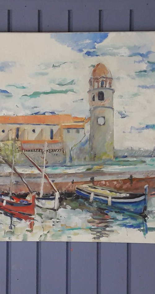 Collioure - Église Notre-Dame-des-Anges by Chris Walker