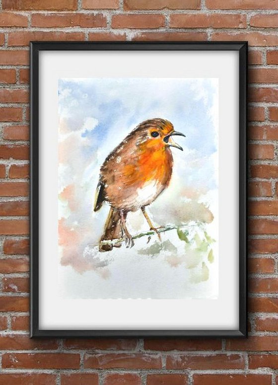 The Singing Robin