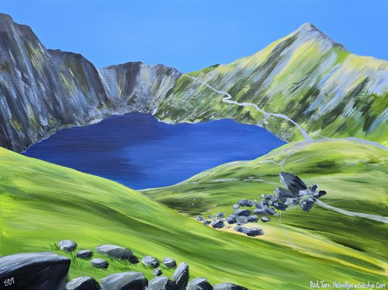 Red Tarn and Helvellyn