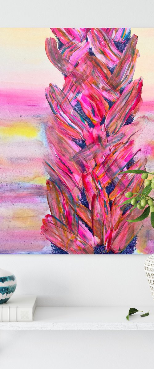 'Pink Palms' by Kathryn Sillince