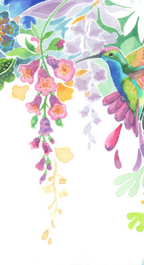 Hummingbird by Jolanta Czarnecka