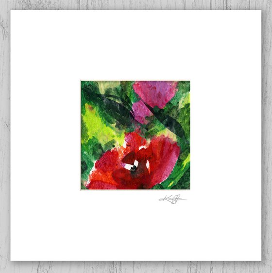 Encaustic Floral Collection 1