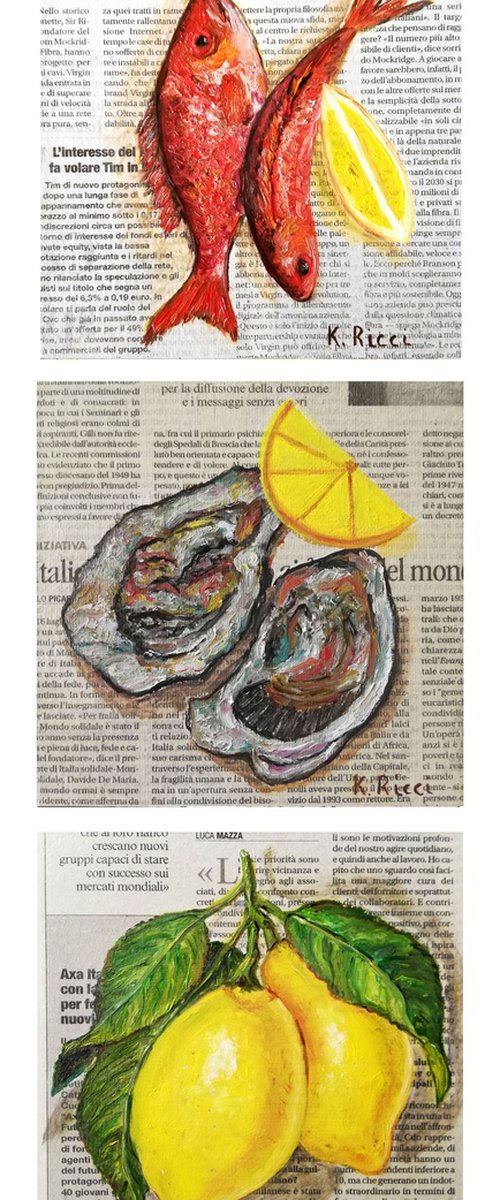 Food with Lemons on Gazette by Katia Ricci