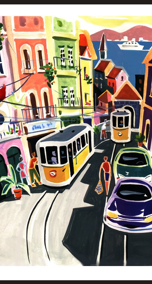 LISBON_tram by André Baldet