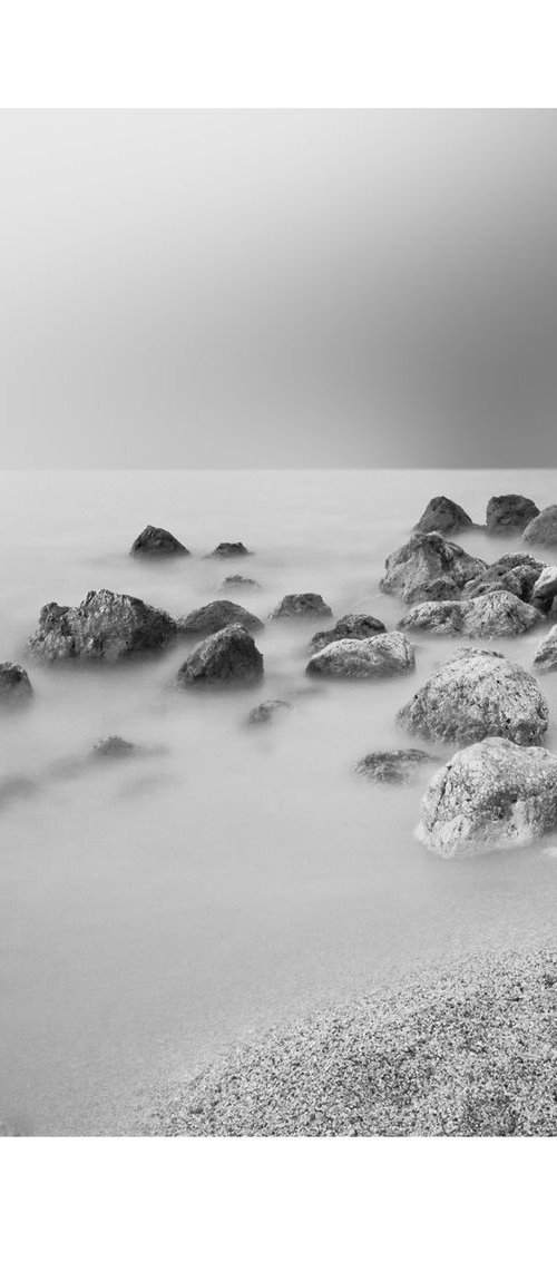 Landscape Rocks SeaScape | Contemplating the silence by Carmelita Iezzi