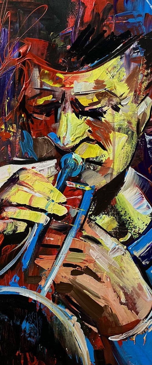 The Trumpet Player by Vahe Bagumyan