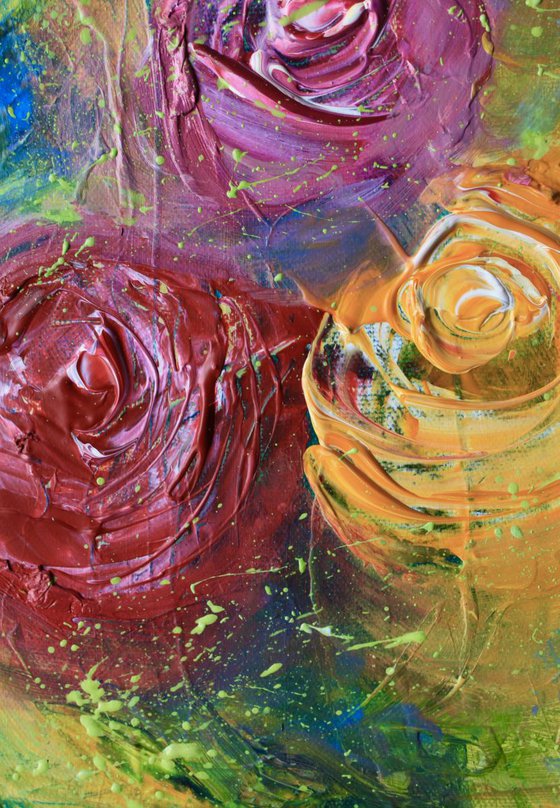 A slice of roses