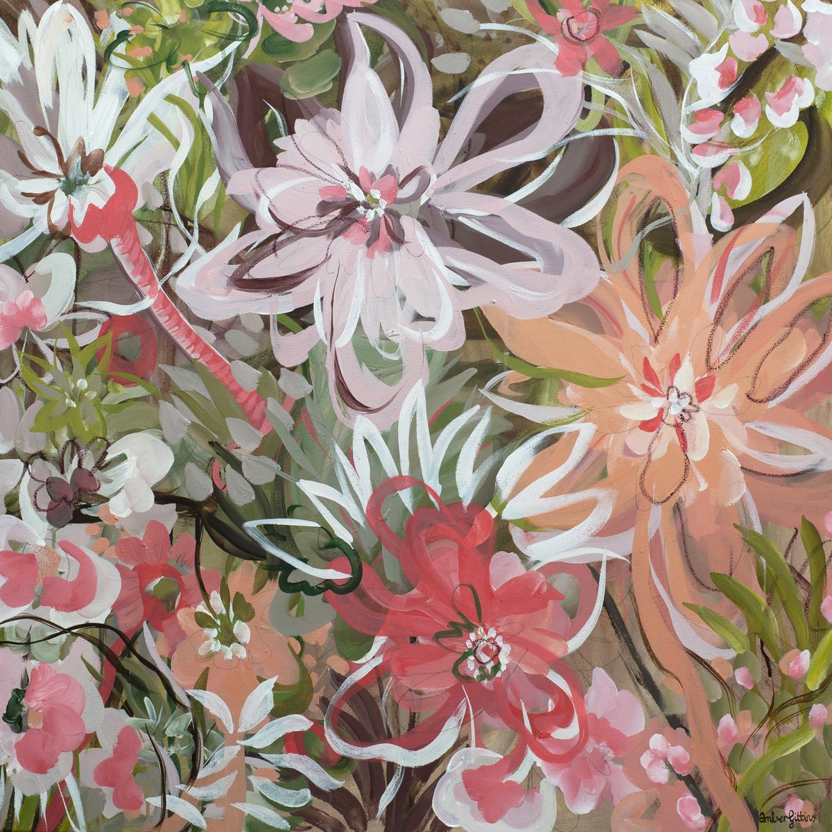 Natures Beauty By Amber Gittins, 35 X 35, Artwork For Sale On Artfinder