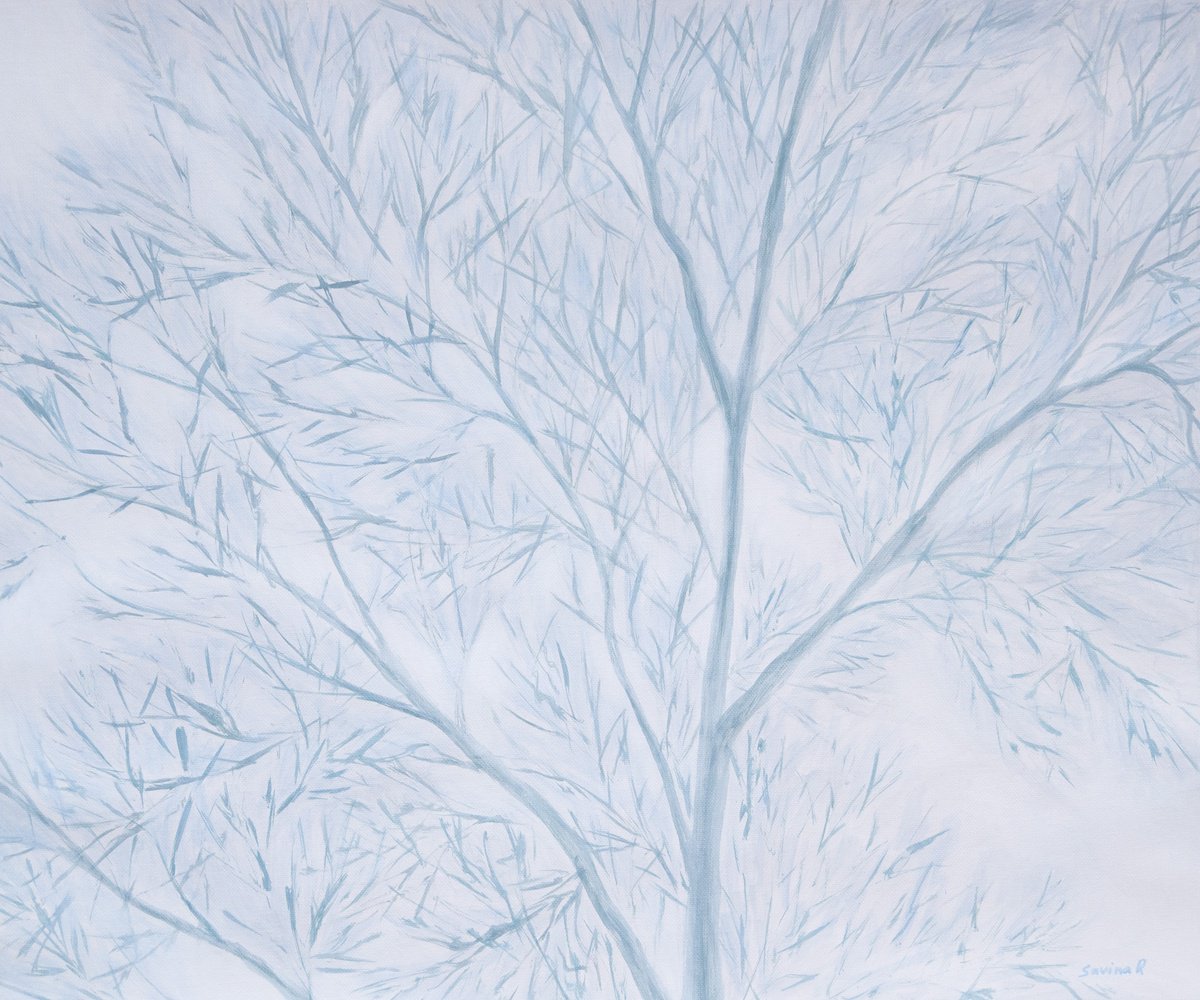 Frosty tree by Rimma Savina