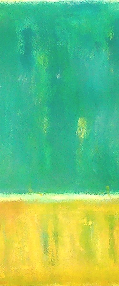 Emerald and yellow by Luis  Medina