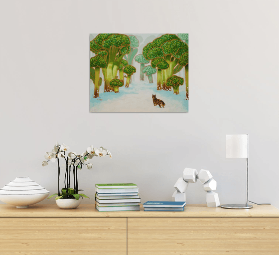 Broccoli forest